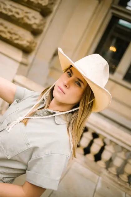 Brixton Austin Straw Cowboy