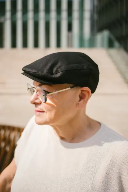 Brixton Hooligan Snap Cap Schwarz