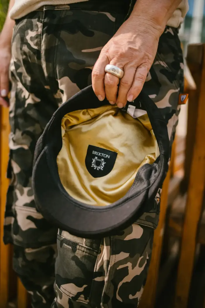 Brixton Hooligan Snap Cap Schwarz