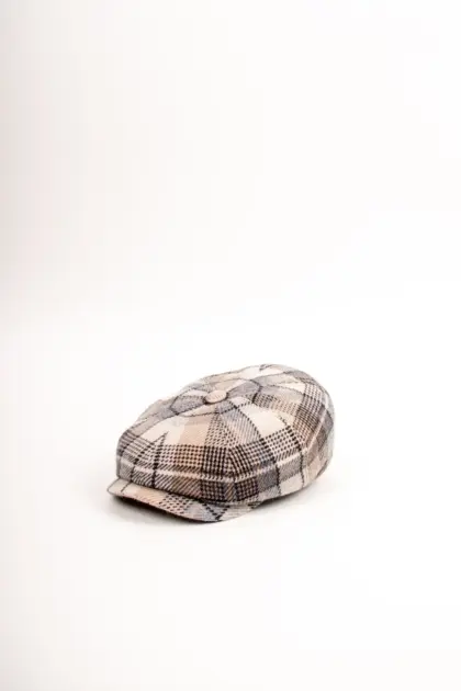 Stetson Hatteras Alpaca Wool Check