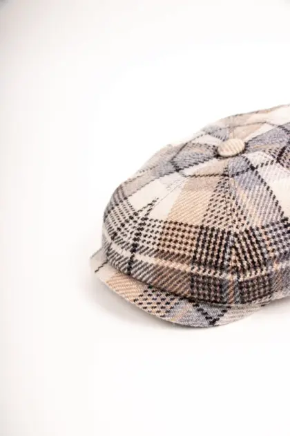 Stetson Hatteras Alpaca Wool Check