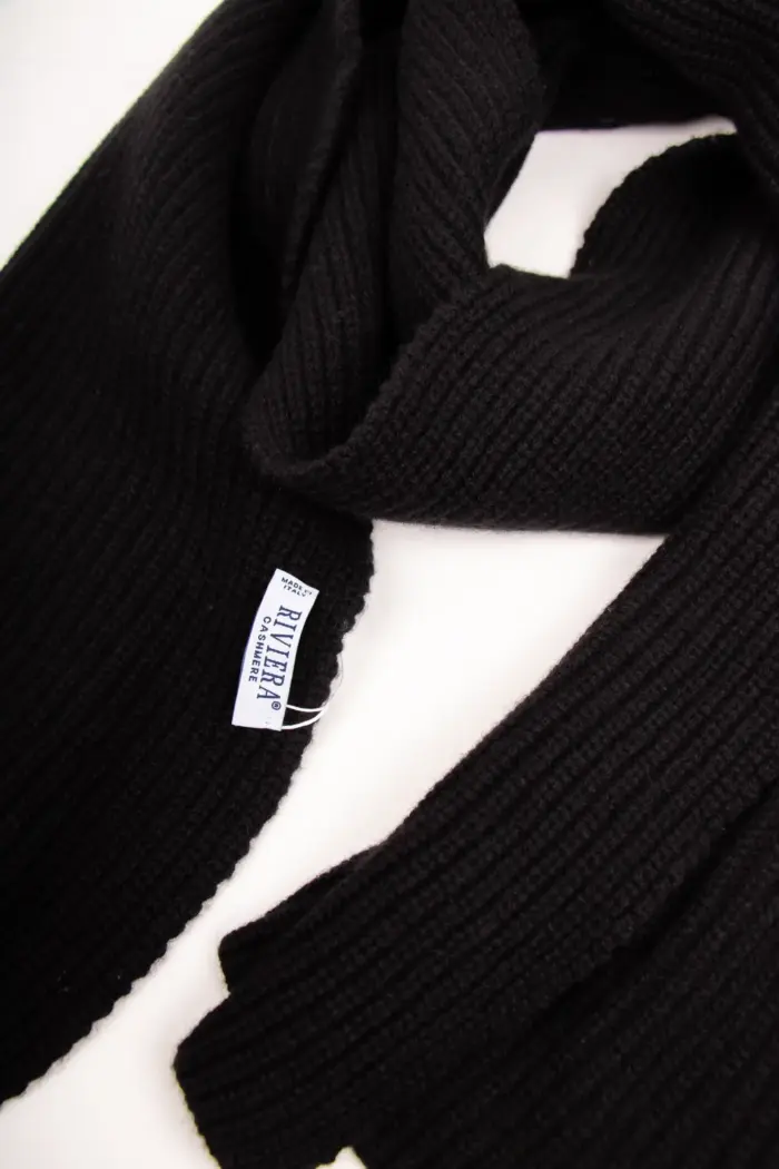 Riviera Sciarpa Punto Perlato Cashmere
