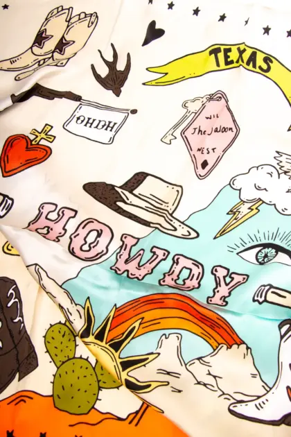 Old Habits Die Hard Bandana Wild West