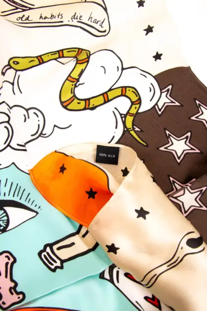 Old Habits Die Hard Bandana Wild West