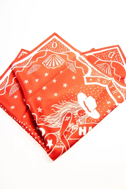 Old Habits Die Hard Bandana Surf Girl Club