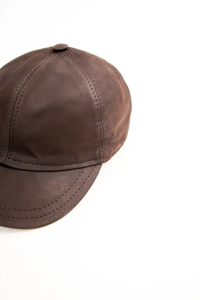 City Sport Baseball Cap Leder