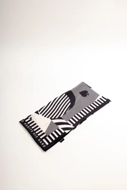 Old Habits Die Hard Bandana Let's Play Card