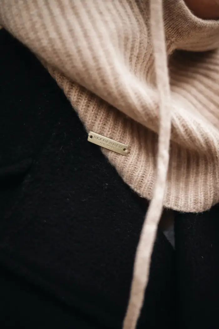 Seeberger Cashmere Kapuzensturmhaube