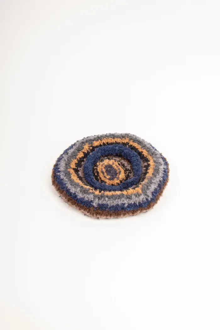 Grevi Baskenmütze mit Bommel