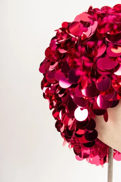 Grevi Paillettenmütze