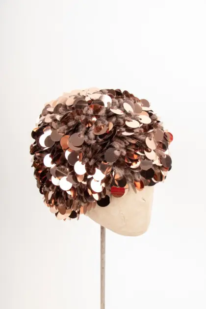 Grevi Paillettenmütze