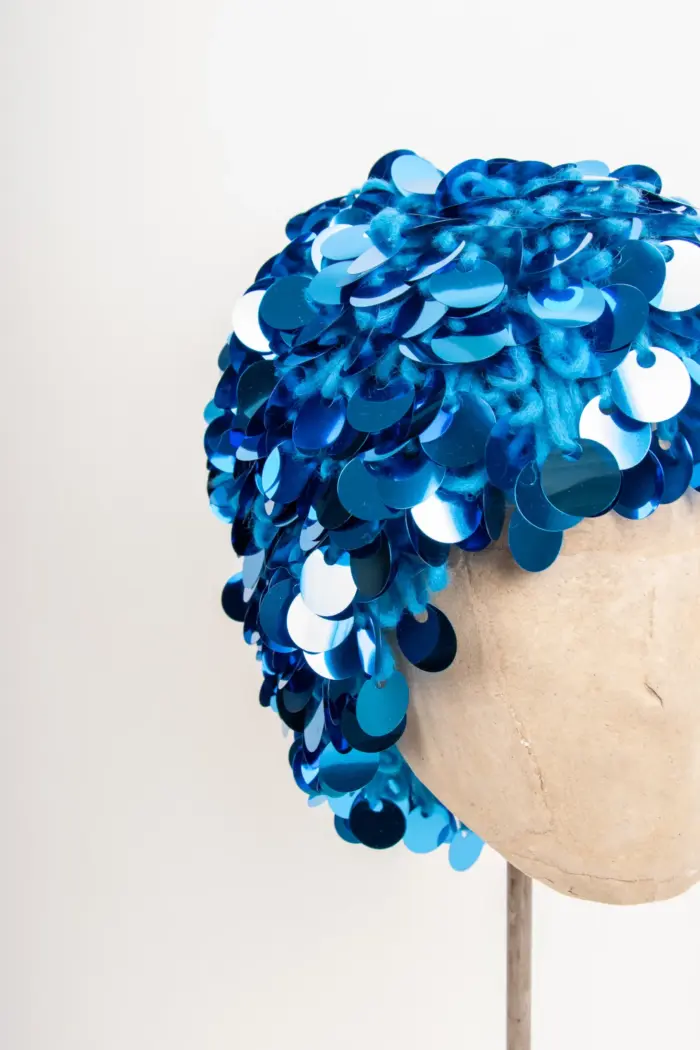 Grevi Paillettenmütze