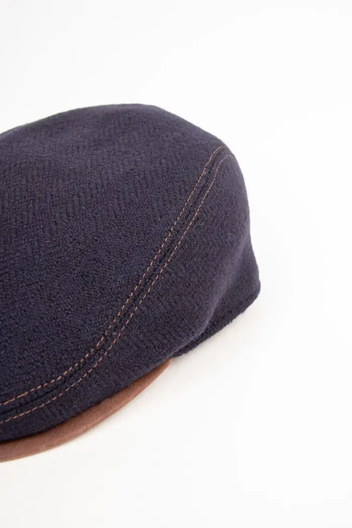 Bullani Sportmütze Bamberg Schurwolle/Leder