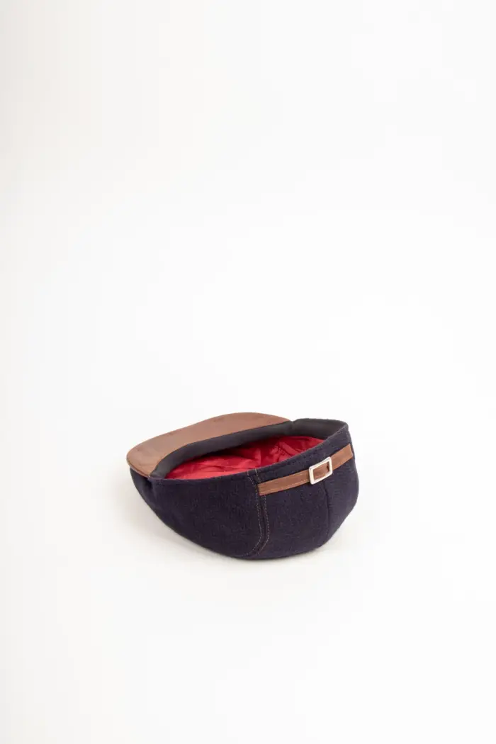 Bullani Sportmütze Bamberg Schurwolle/Leder