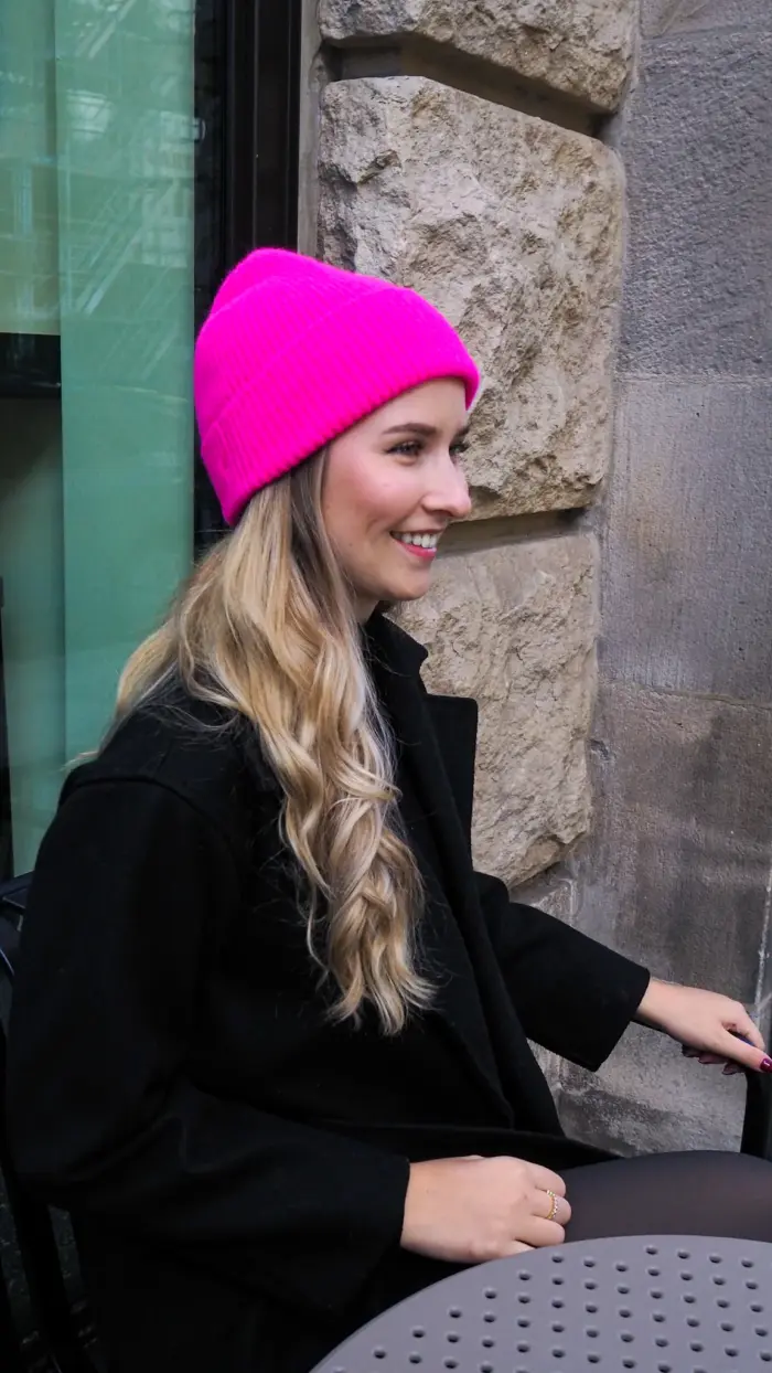 Le Bonnet Beanie Poppy Pink Le Bonnet Beanie