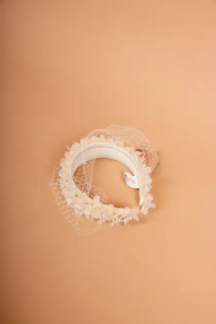 Milano Haarreif mit Schleier