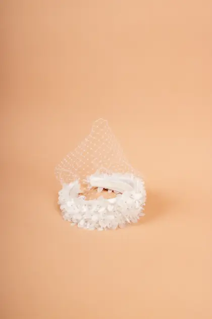 Milano Haarreif mit Schleier