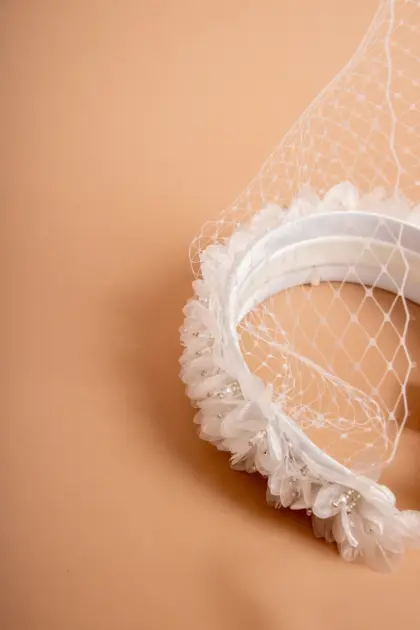 Milano Haarreif mit Schleier