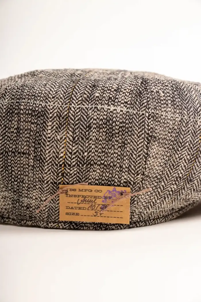 Stetson 8-Panel Cap Silk/Linen Herringbone