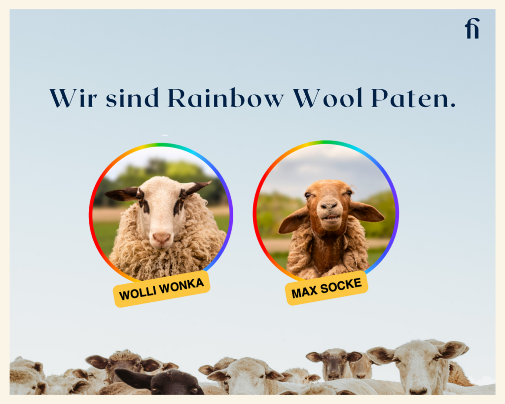 Give Love Back: Rainbow Wool steht für Mode mit Haltung und Herz