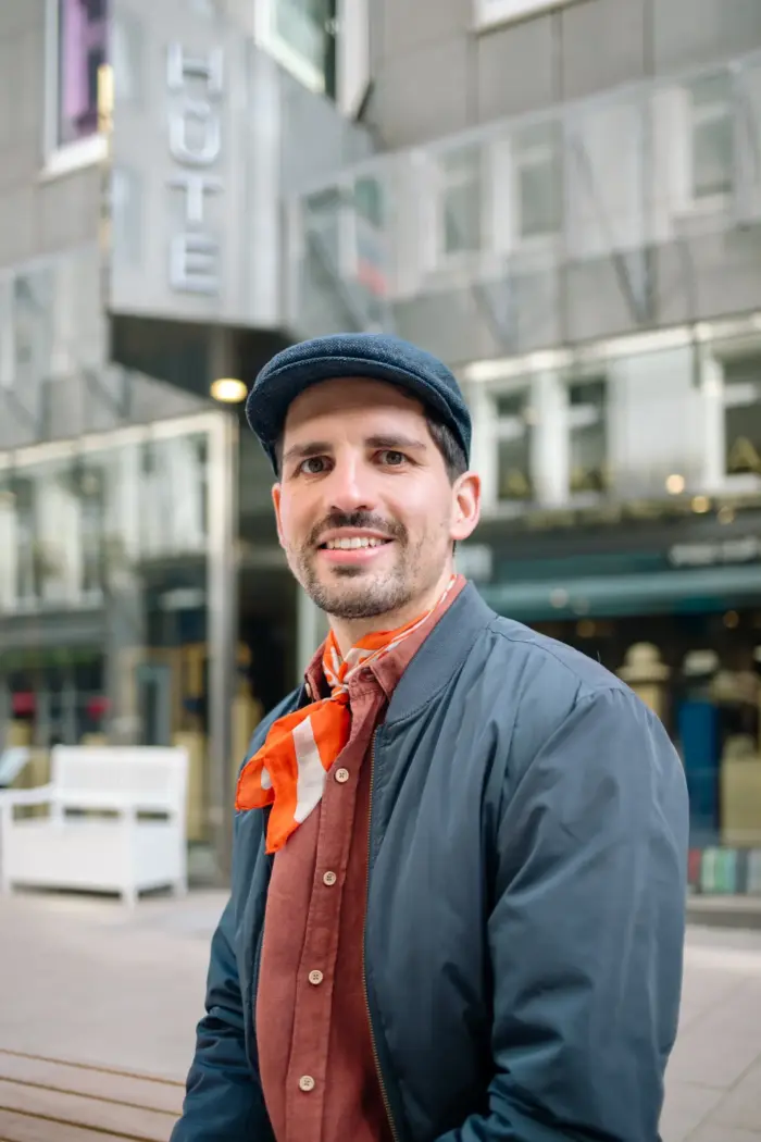 Bullani Sportmütze Bamberg Wolle Les Belles Vagabondes Mini Foulard Peace and Love