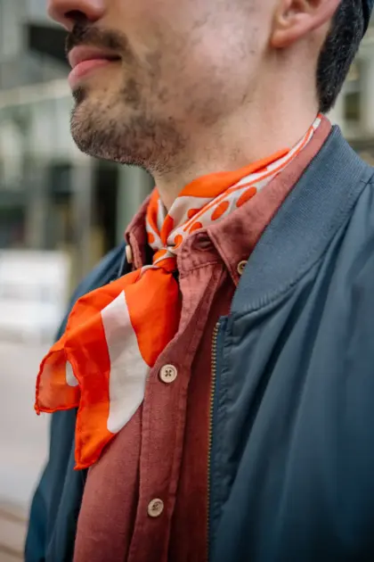 Les Belles Vagabondes Mini Foulard Peace and Love