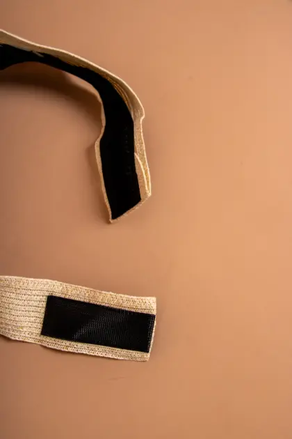 Seeberger Stoffschirm mit Papierbortensteg