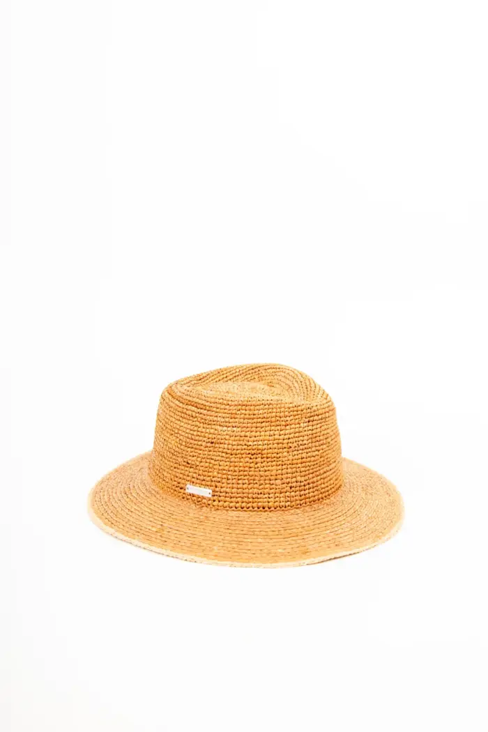 Seeberger Fedora aus Raffiastroh