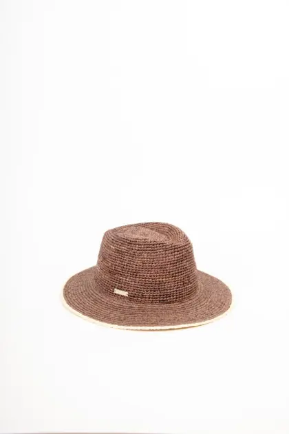 Seeberger Fedora aus Raffiastroh