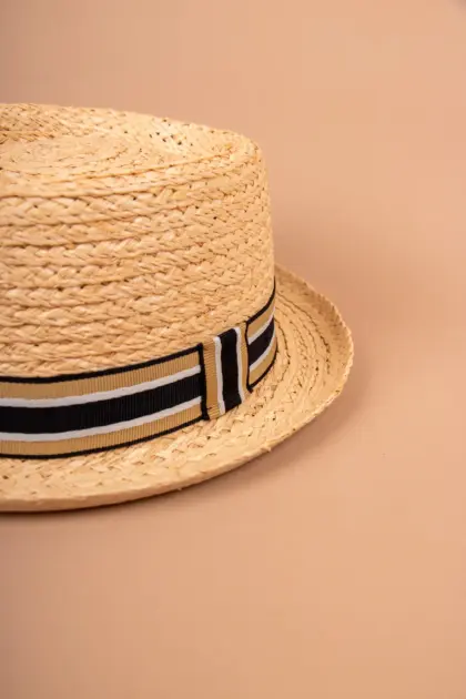 Faustmann Pork Pie aus Raffia