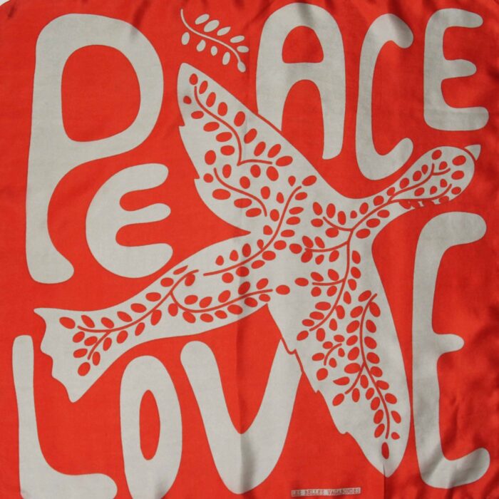 Les Belles Vagabondes Mini Foulard Peace and Love