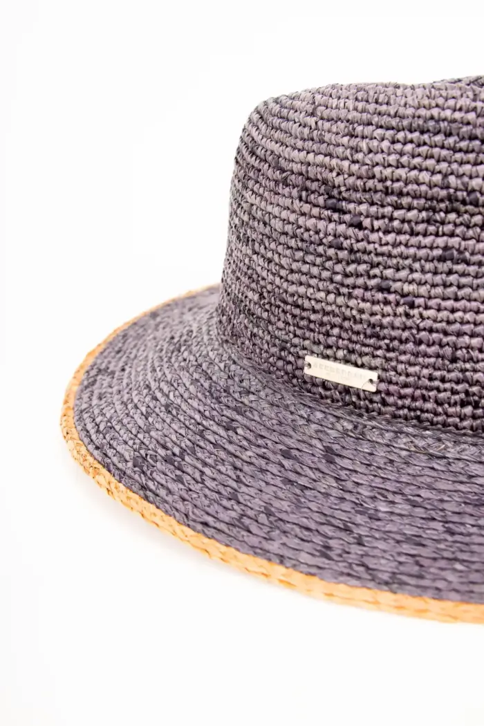Seeberger Fedora aus Raffiastroh