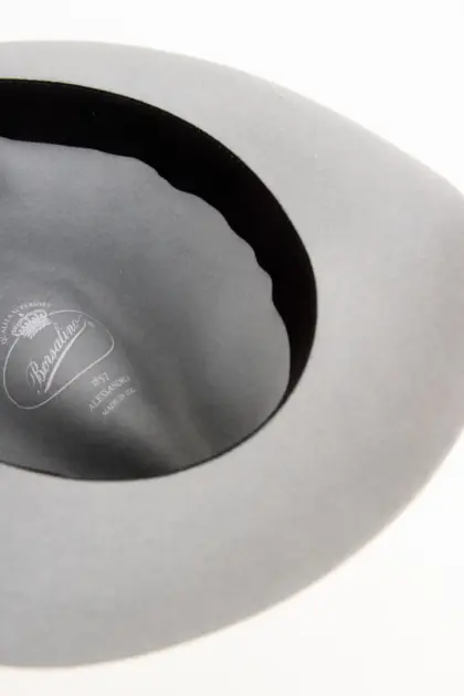 Borsalino Piuma 50 Gramm Silbergrau