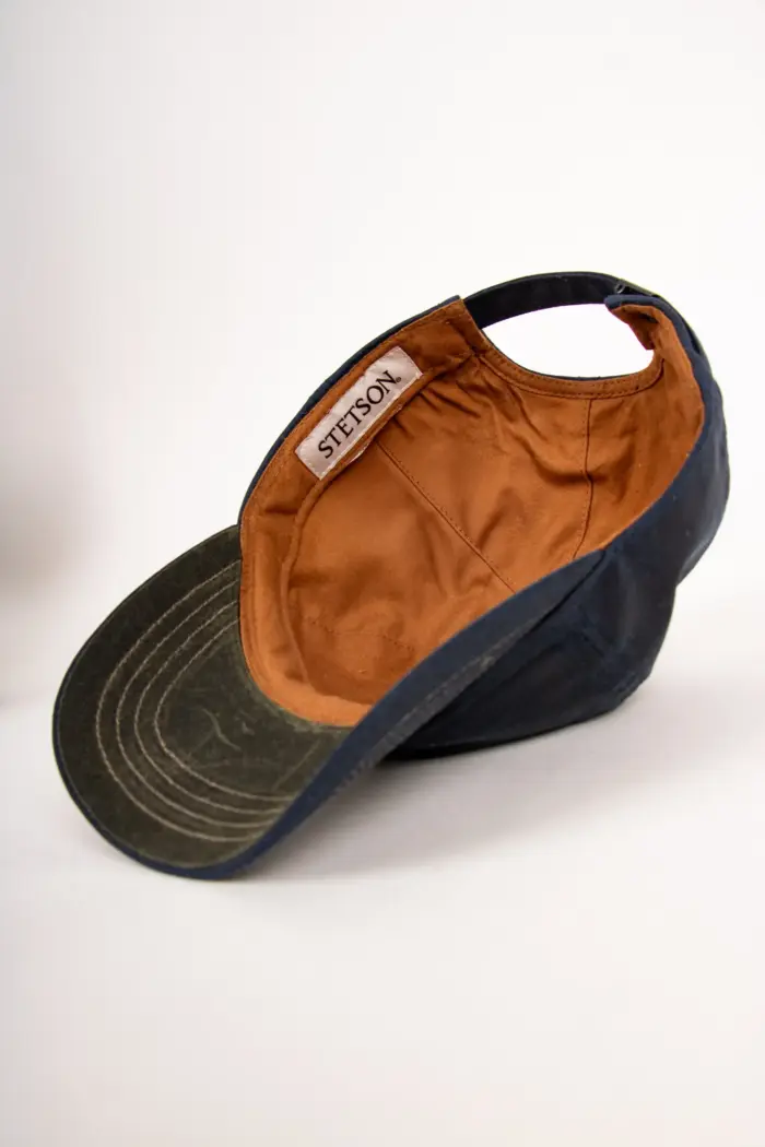 Stetson Baseball Cap Waxed Cotton WR innen