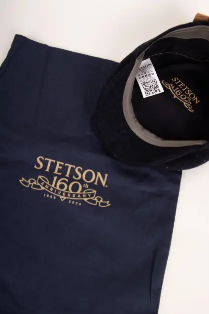 Stetson Kent Harris Tweed 160 Years Mützen-Säckchen