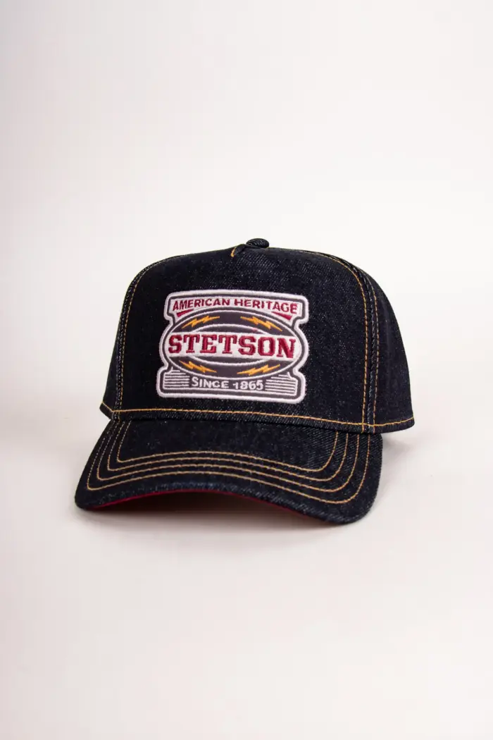 Stetson Trucker Cap Lightning Denim
