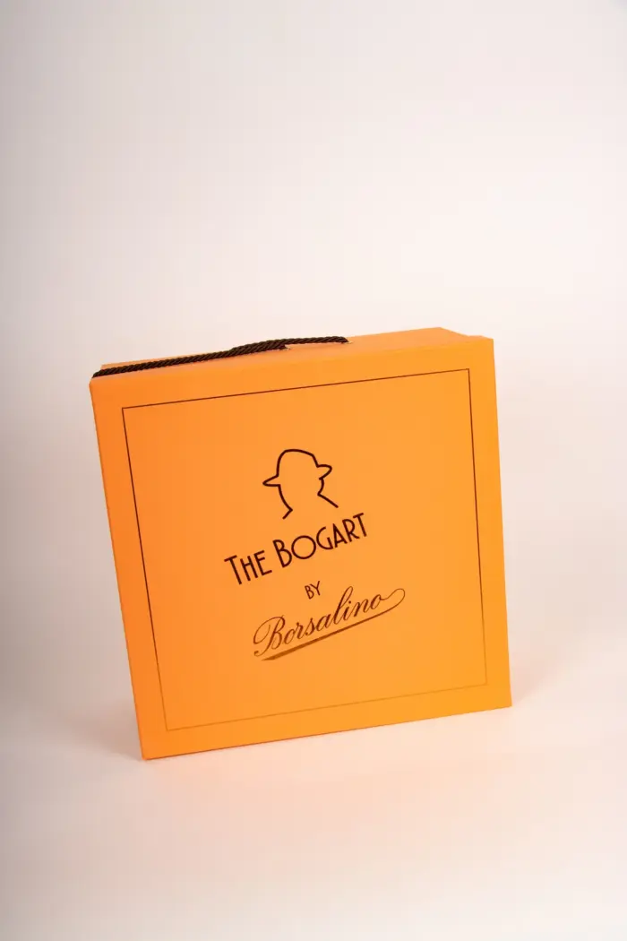 Borsalino Fedora The Bogart Cut 7 Borsalino Fedora The Bogart Cut 7 Hutschachtel geschlossen