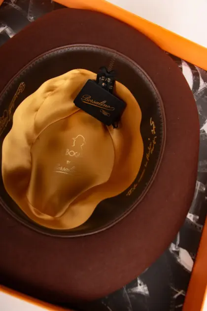 Borsalino Fedora The Bogart Cut 7 Futter