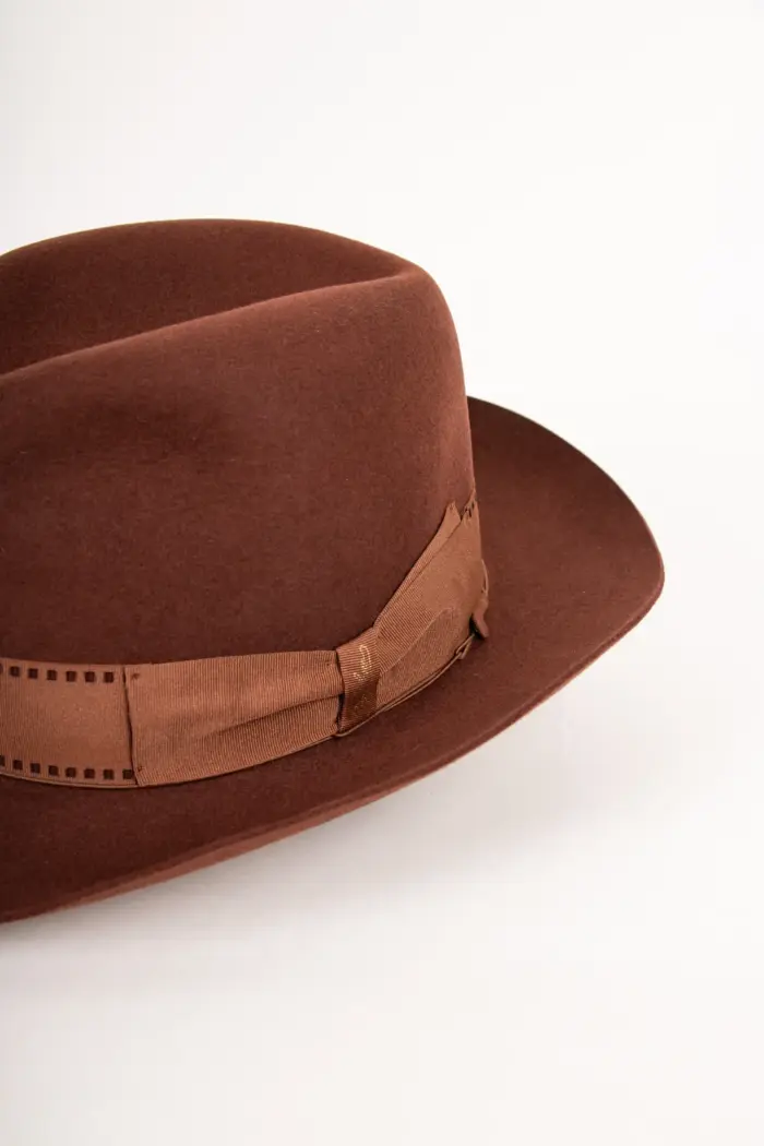 Borsalino Fedora The Bogart Cut 7 Borsalino Fedora The Bogart Cut 7 Schleife