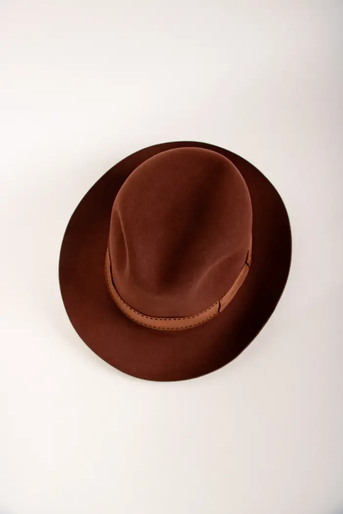 Borsalino Fedora The Bogart Cut 7 Borsalino Fedora The Bogart Cut 7 Birdseye