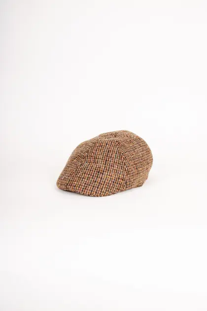 JJ Hats Duck Cap Harris Tweed