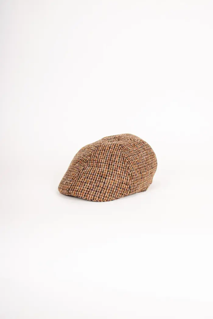 JJ Hats Duck Cap Harris Tweed