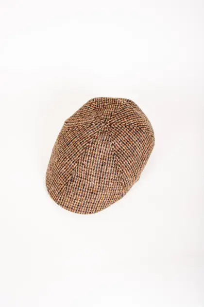 JJ Hats Duck Cap Harris Tweed