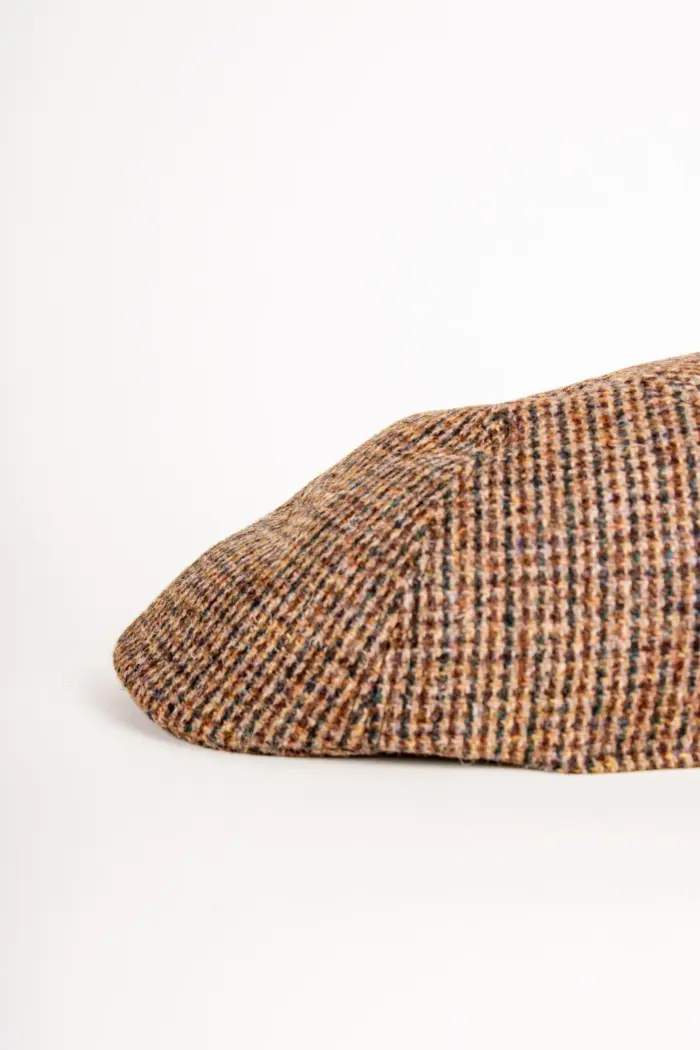 JJ Hats Duck Cap Harris Tweed