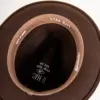 JJ Hats Fedora Lite Felt JJ Hats Fedora Lite Felt Dunkelbraun Ansicht innen