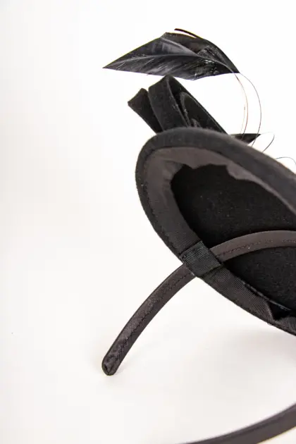 Fascinator Nightfever Wollfilz