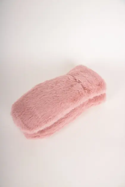 Kama Fäustlinge Fake Fur Rosa