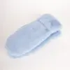 Kama Fäustlinge Fake Fur Hellblau
