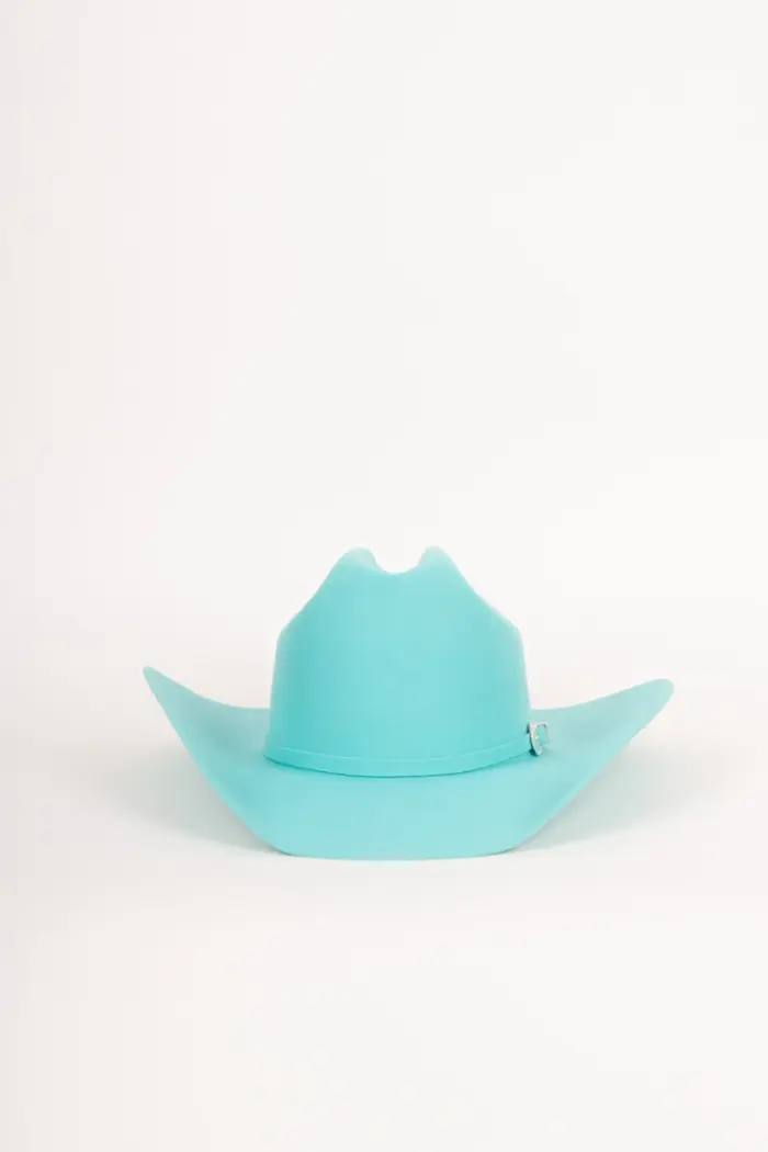 Bailey Lightning 4x Westernhut in Turquoise frontale Ansicht