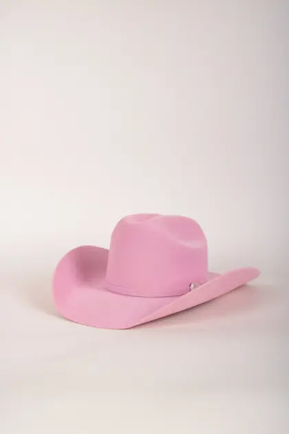 Bailey Lightning 4x Cowboyhut in Fondant Pink Ansicht vorne links